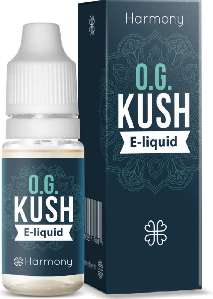 Harmony e-liquid CBD - Terpenos de OG Kush